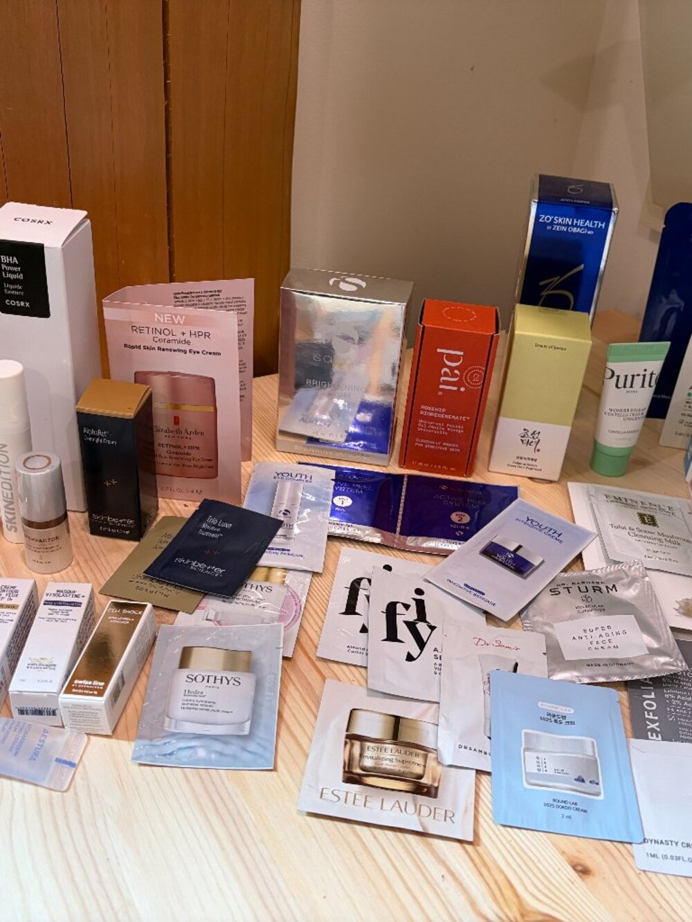 Skincare 45+ items - Full & Sample Size